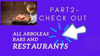 Part 2-bars and restaurants - cafes Arboleas a comprehensive guide and another 1st