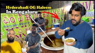 Hyderabadi OG Haleem in Bengaluru | Muslim Style food in India | Street Food | Ramadan Special