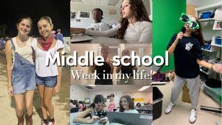 MIDDLE SCHOOL WEEK IN MY LIFE! *freinds, football game, dance class!*