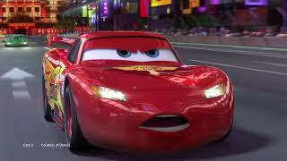 Disney and Pixar Cars Glow Racers Launch & Criss-Cross Glow Race Playset | AD