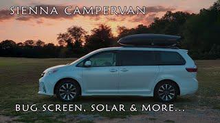 Toyota Sienna Minivan Camper - Final Improvements and Update