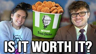 KFC Beyond Nuggets Taste Test | RESPONDING TO VEGAN HATE!