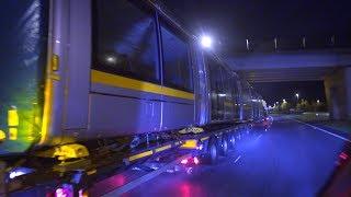 Luas Cross City  - Tram Delivery 13th November 2017