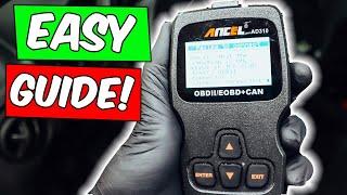 How to use OBD2 Code reader to diagnose CHECK ENGINE LIGHT!