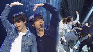 《POWERFUL》 BTS(방탄소년단) - FAKE LOVE @인기가요 Inkigayo 20180610