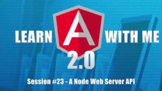 Angular 2 (Angular 4) - A Node Webserver API