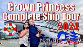 Crown Princess Complete Ship Tour 2024