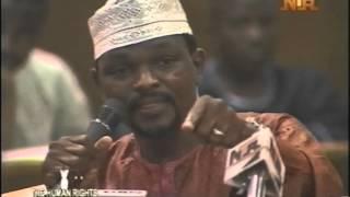 Major Al - Mustapha Slams a Strike Force Soldier - Oputa Panel