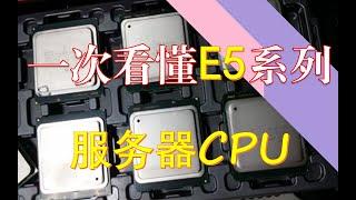 【CPU】垃圾佬必备！志强E5洋垃圾CPU怎么选？看完就懂了。【最穷装机哥】