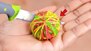 15 Amazing Rubber Band Hacks that Changed My Life! @Artkala