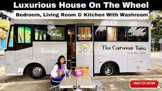 Luxurious Hotel On Wheel In Mumbai | House On The Wheel | Caravan Tour | Best Caravan India