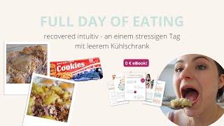 FOOD DIARY | Intuitiv Essen als Recovery Coach - so esse ich | LT-COACH LINA