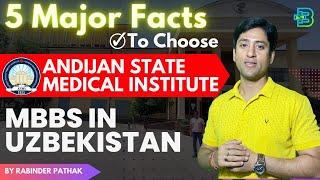MBBS in Uzbekistan | Andijan State Medical Institute 2023 ( 5 Major Facts) for Indian Students