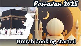 RAMADAN 2025 UMRAH BOOKING START #alfattahtoursandtravels  7838684626