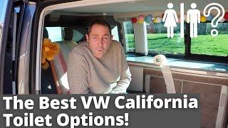 Does the VW California have a toilet? + The *BEST* Options!