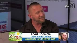 Todd Speciale - Apex Roofing & Restoration - Your Little Castle Show - Show 2 - Airing on ABC