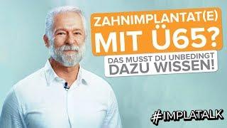 Zahnimplantate im Alter für feste Zähne? 6 Gründe für festen Zahnersatz mit Ü65!