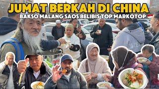 BULE & WARGA CHINA SUKA SEKALI MAKAN BAKSO MALANG DI JUMAT BERKAH MAKIN MAKNYOS ADA SAMBAL BELIBIS