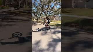 Solid 11 sec wheelie