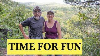 Trip into town and a fun day hiking the Buffalo river trail