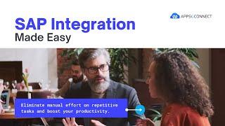 Seamless SAP Integration and Automation | APPSeCONNECT iPaaS