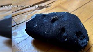 Out of this world! Possible meteorite crashes into home