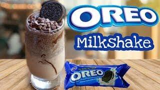 Oreo Milkshake without Ice cream | How to Make Oreo Milkshake