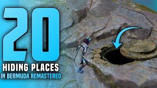 Top 20 New Hidden Places In Bermuda Remastered | Free Fire Secret Places In Bermuda 2.0