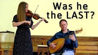 Scheidler: the LAST lutenist? Rondo from Sonata in D played by Phantasia on violin & mandora (lute)