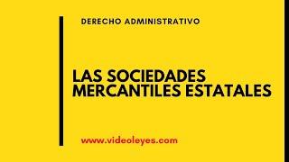 ¿Qué son las SOCIEDADES MERCANTILES estatales? |deadet #oposiciones #derechoadministrativo