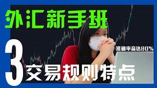 外汇教学【新手班】必学3特点交易规则｜准确率更是高达80%｜有固定的形态，极简易懂的交易法｜ 外汇新手入门课程 （中文字幕）