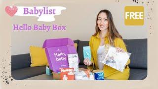 Hello Baby FREE Box from BABYLIST | Unboxing & Review 2022