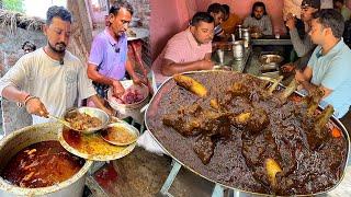 लोग Bus  रोक देते हैं लल्ला जी का Mutton खाने के लिए | सिर्फ़ ₹180/-में भर पेट मटन चावल Street Food