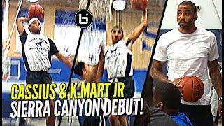 Cassius Stanley & Kenyon Martin Jr SIERRA CANYON DEBUTS w/ Kenyon Martin Watching!!!