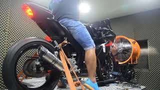 Dyno Tes PR2 GT TITANIUM + FULLSYSTEM FOR GSX-R 150