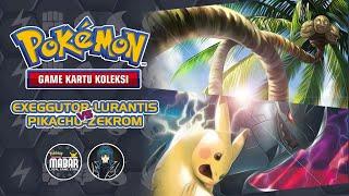 Pokémon TCG Indonesia - MABAR Gresik Gym Battle Desember - Exeggutor-Lurantis VS Pikachu-Zekrom