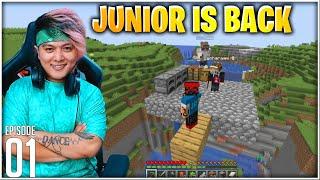 Hairan SMP Episode 1 - NEW BEGINNING WITH @HARAAMI  & @KattaRajaa  | Minecraft Nepal | Mr Junior