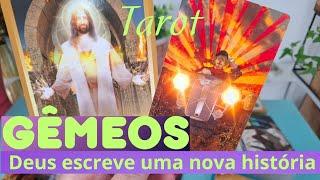 ️GÊMEOS🩵O RECADO É URGENTEDEUS ESCREVE UMA NOVA HISTÓRIA NA SUA VIDA  #tarot #2024