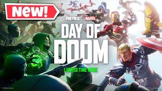 *NEW* Fortnite Day Of Doom Marvel LTM Gameplay, New Skin + Mythics Revealed