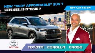 "Very affordable" SUV - 2021 Toyota Corolla Cross | Full Review + Test Drive | Caricarz.com