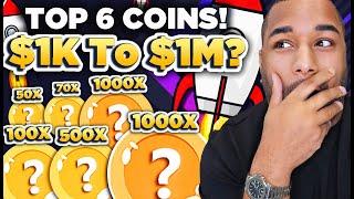  TOP 6 "CRASH" BUYS! - FOR THIS WEEK! - TO MAKE $MILLIONS IN 2025!! (URGENT!)