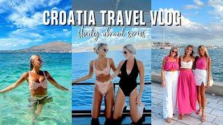 CROATIA TRAVEL VLOG 2022 || swimming in blue lagoons, boat days & more (study abroad travels)