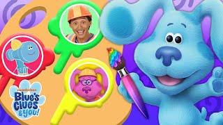 Guess The Missing Color Game #7 With Blue, Magenta & Josh!  | Blue's Clues & You!