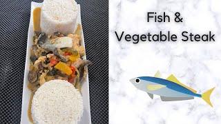 How to Make Fish & Vegetable Steak