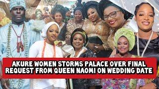 Akure Women Storms Palace over final Request from Queen Naomi on wedding Date