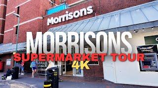 Morrisons Supermarket Tour - Discover Fresh Deals and Quality Products of the UK [4K]