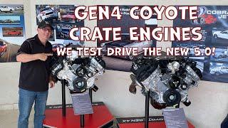 We Drive the New Gen4 Coyote Crate Engine from Ford Performance! Dual or Single Throttle Body!