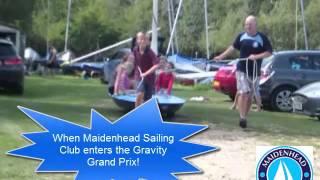 Maidenhead Sailing Club prepares for the Cookham Dean Gravity Grand Prix