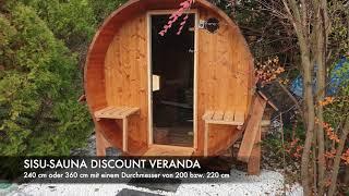 Discount Veranda von SISU-SAUNA.AT