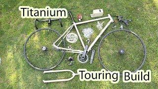 Custom titanium touring build.Only 10.3 kg. Rapid bike.